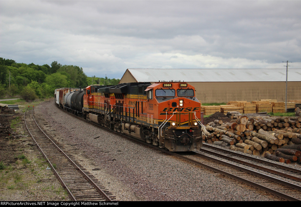 Passing The Lumber Mill